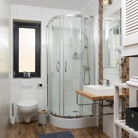 Skandynawski 2-poziomowy Sauna Jacuzzi Lägenhet Szczyrk