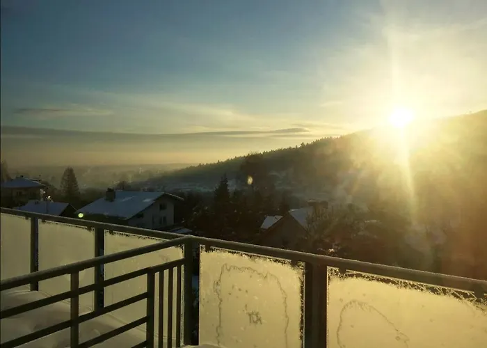 Skandynawski 2-poziomowy Sauna Jacuzzi דירה